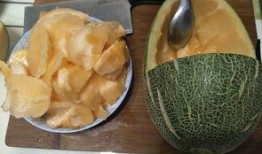 哈密瓜怎么吃网红抖音,哈密瓜新吃法，解锁夏日美味新境界