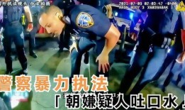爆料美国警方执法视频,暴力执法引发社会热议
