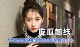 娱乐圈吃瓜巧合小说,意外巧合下的瓜田奇遇