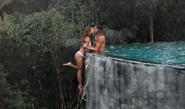 巴厘岛情侣提前爆料视频,浪漫蜜月幕后花絮大揭秘